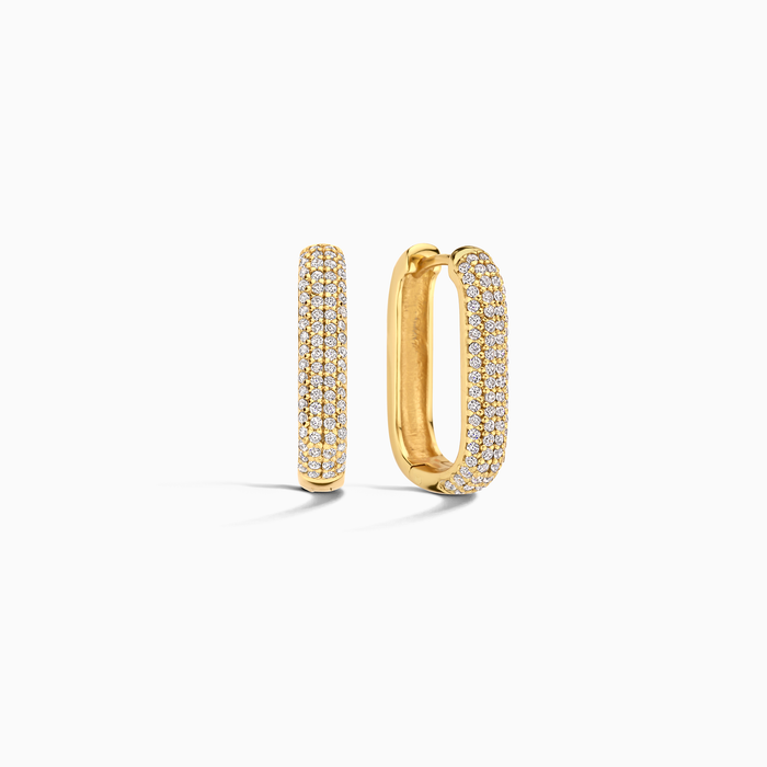 eline rosina Icon Pavé Hoops