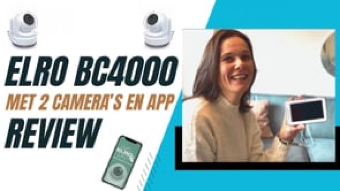 elro Baby Monitor Royale Full HD Babyfoon met 12 7 cm touchscreen en app (BC4000)