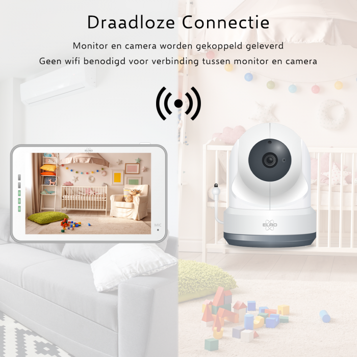 Elro Babyfoon Royale Met 2 Full HD Camera's (BC4000-2)