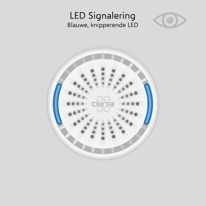 Elro Draadloze Deurbel Set – Met 2 Compacte Plug-In Ontvangers (DB2000PL-P1C2W)