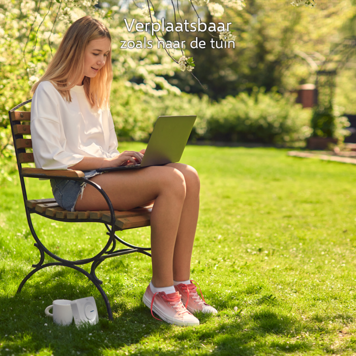 Elro Draadloze Deurbel Set – Met Ontvanger Op Batterij - Wit (DB3000-P1C1W)