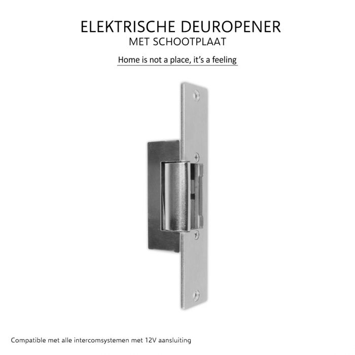 elro Elektrische Deuropener met Schootplaat - 12V (DL6000P)