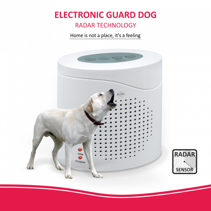 elro Elektronische Waakhond met realistisch 3D hondengeluid (ARD51)