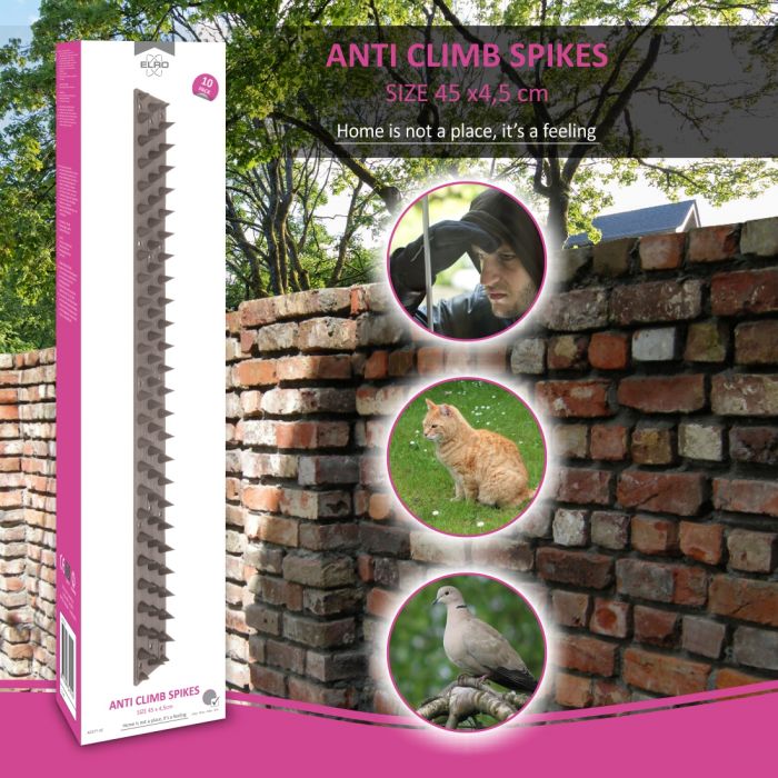 elro Anti Klim Strips - Grijs - 10 pack (ACS77)