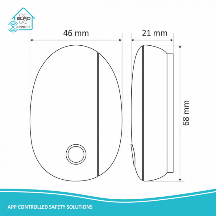 Elro ELRO Connects Raam/Deur Contact (SF40MA)