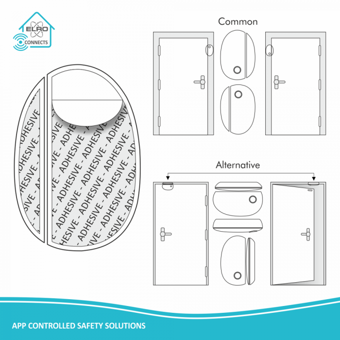 Elro ELRO Connects Raam/Deur Contact (SF40MA)