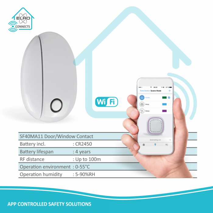 Elro ELRO Connects Raam/Deur Contact (SF40MA)