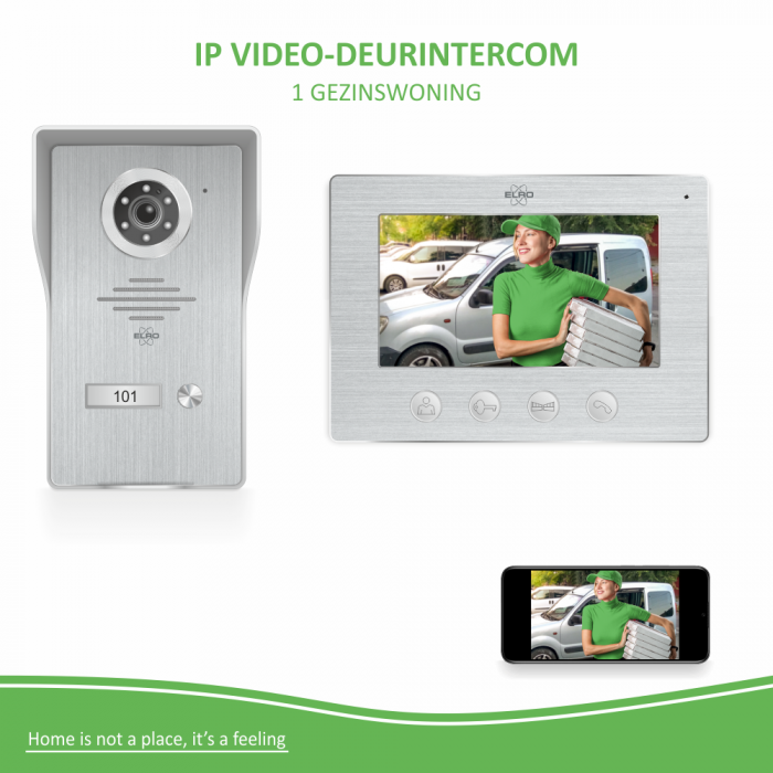 elro Wifi IP Video Deur Intercom (DV477IP)