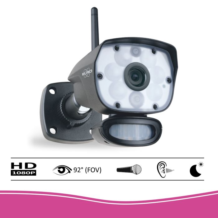 elro Extra Camera voor ELRO CZ60RIP Color Night Vision Beveiligingscamera Set (CC60RXX)