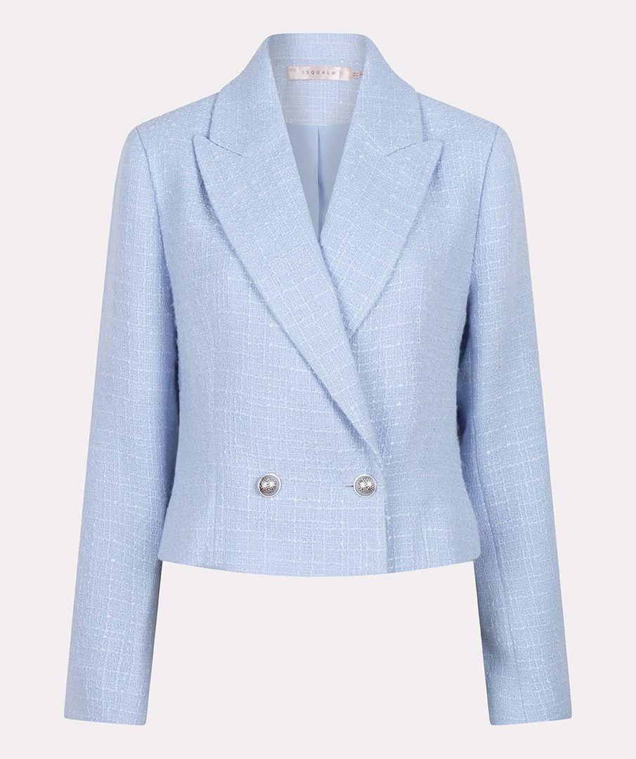 Esqualo Blazer Double Breasted Tweed