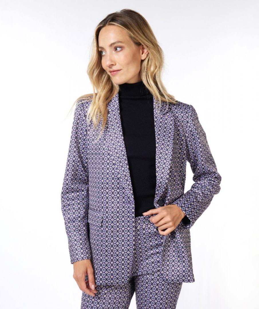 esqualo Blazer Graphic Earth