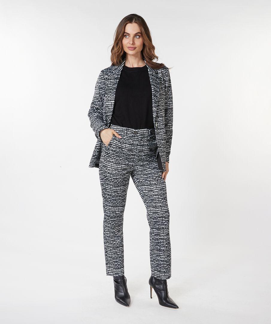 Esqualo Blazer Graphic Illusion