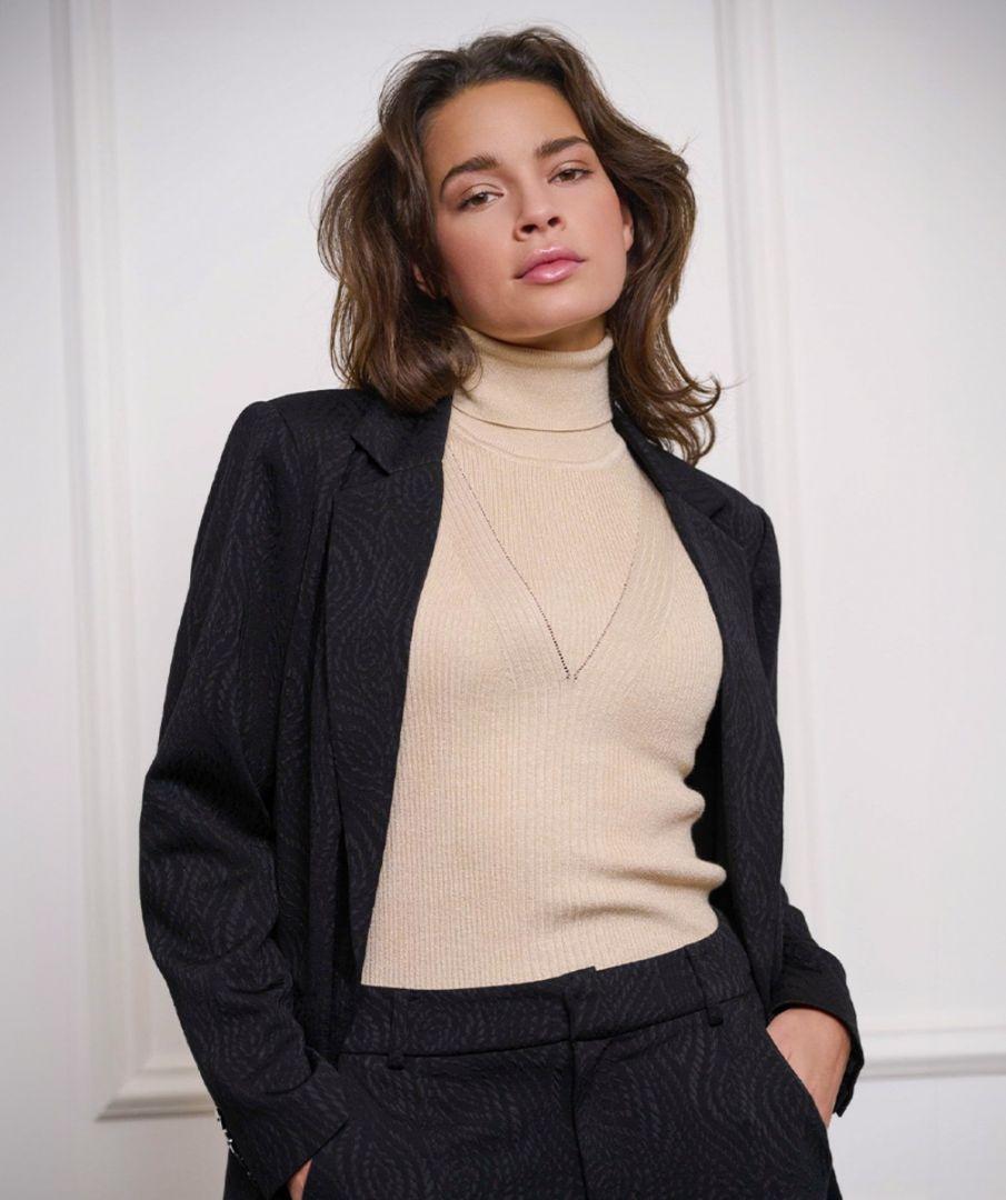 Esqualo Blazer Jacquard Stretch