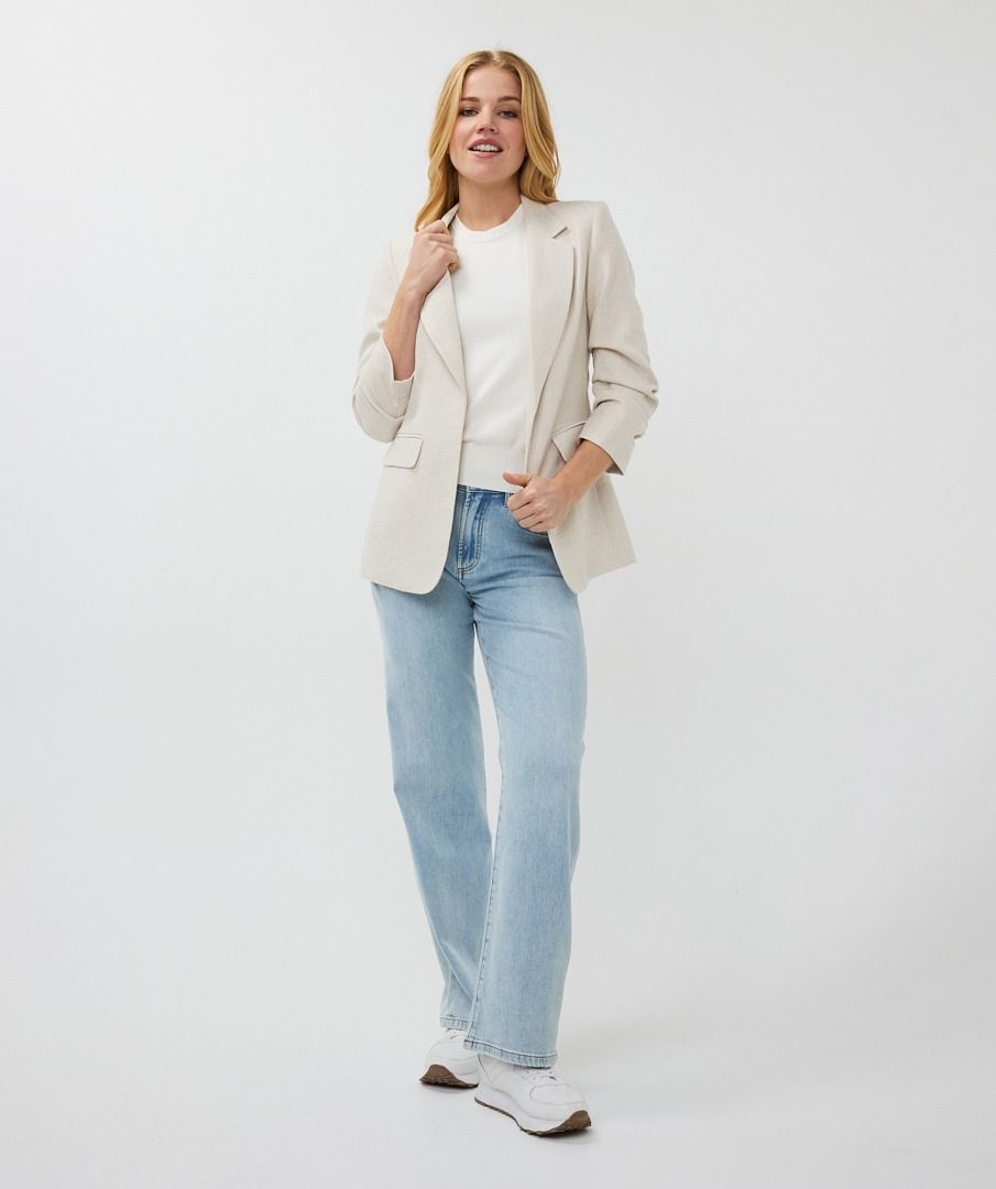 Esqualo Blazer Linen Look