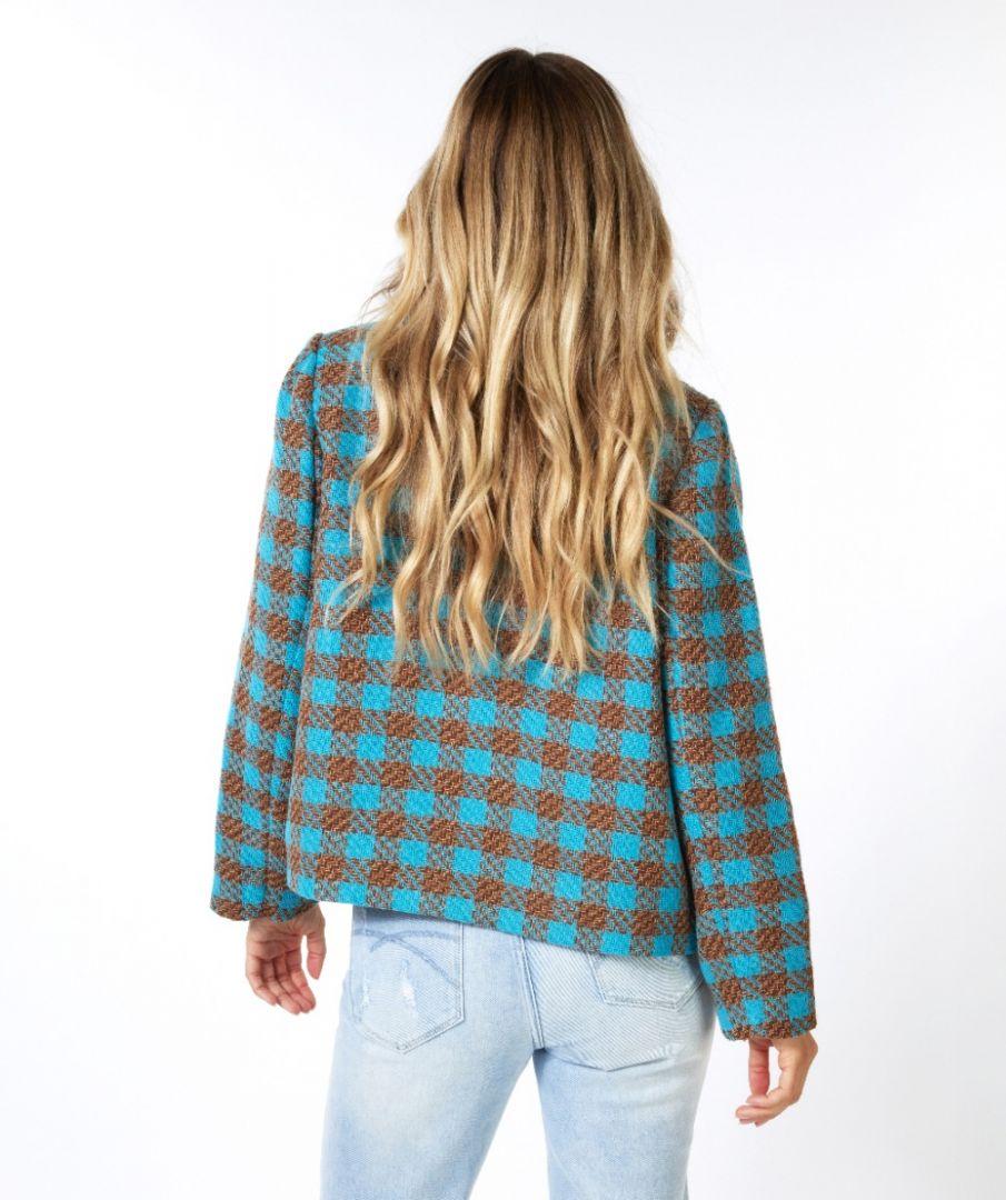 Esqualo Blazer Pied De Poule