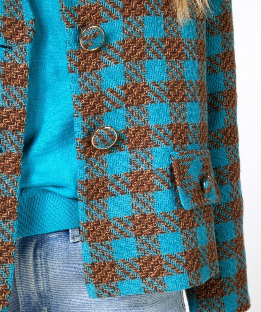 Esqualo Blazer Pied De Poule