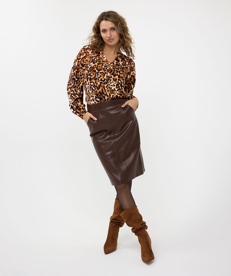 Esqualo Blouse Animal Land