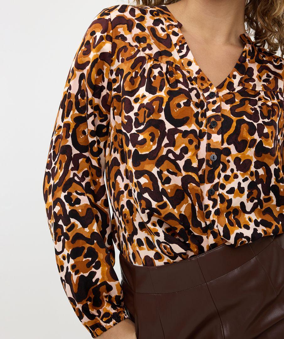 Esqualo Blouse Animal Land