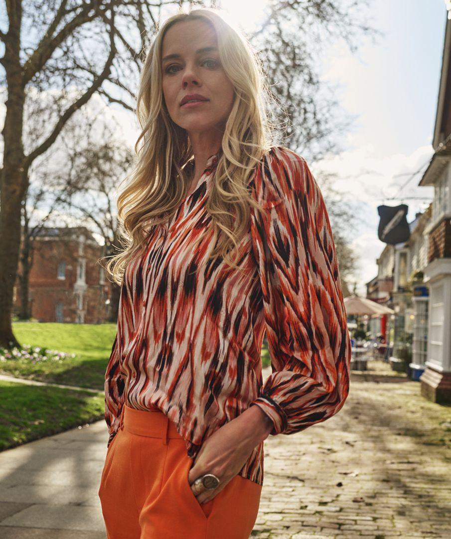 esqualo Blouse basic Ethnic Skins