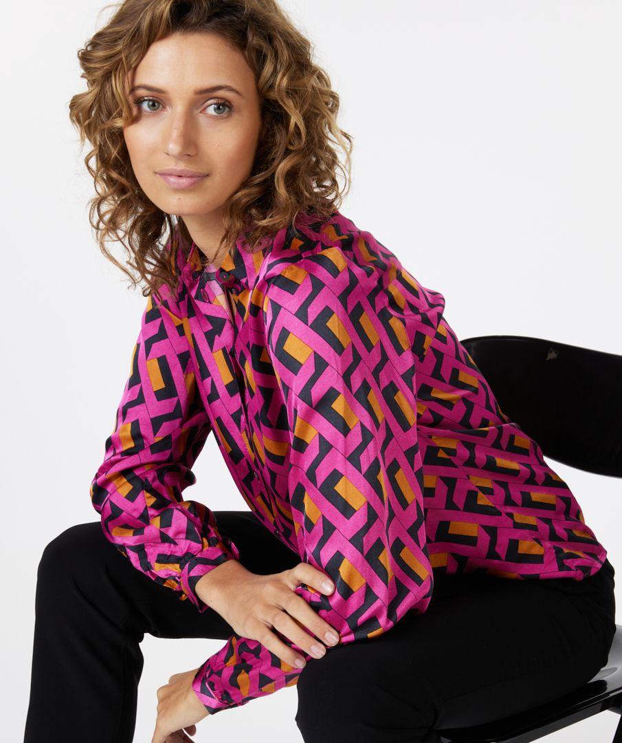 Esqualo Blouse Basic Geo
