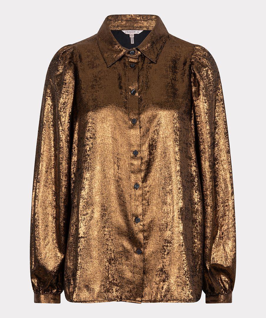 Esqualo Blouse Basic Shiny