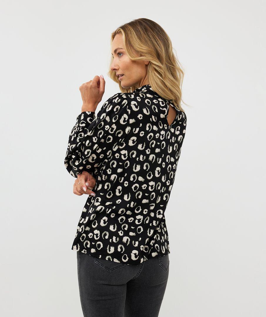 Esqualo Blouse Bow Wilderness