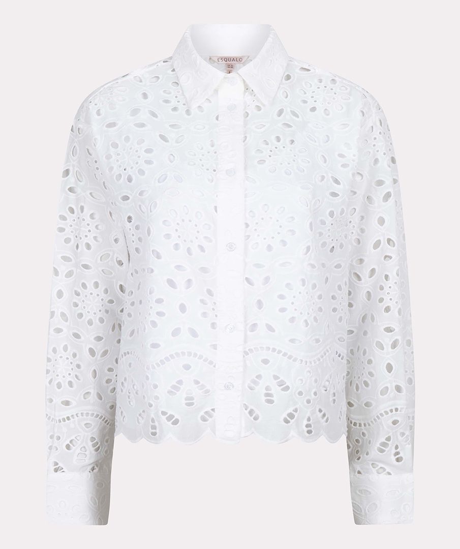 Esqualo Blouse Broidery Anglaise