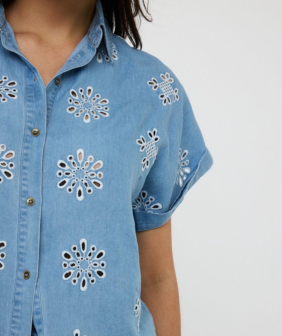 Esqualo Blouse Chambray