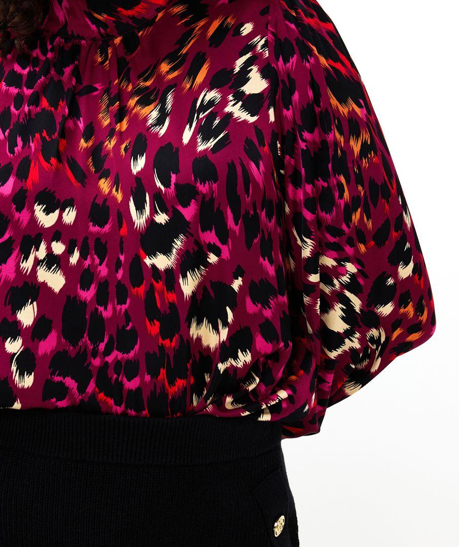 Esqualo Blouse Collar Floral Gem