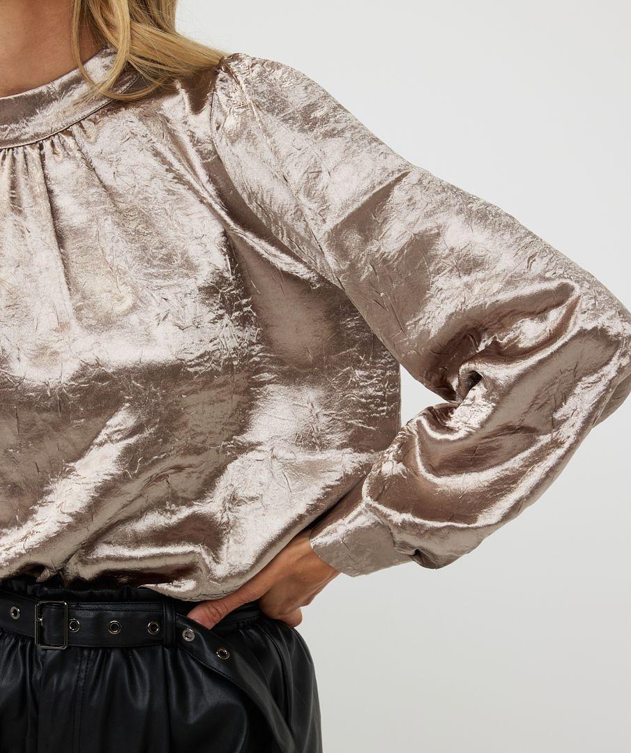 Esqualo Blouse Crushed Satin