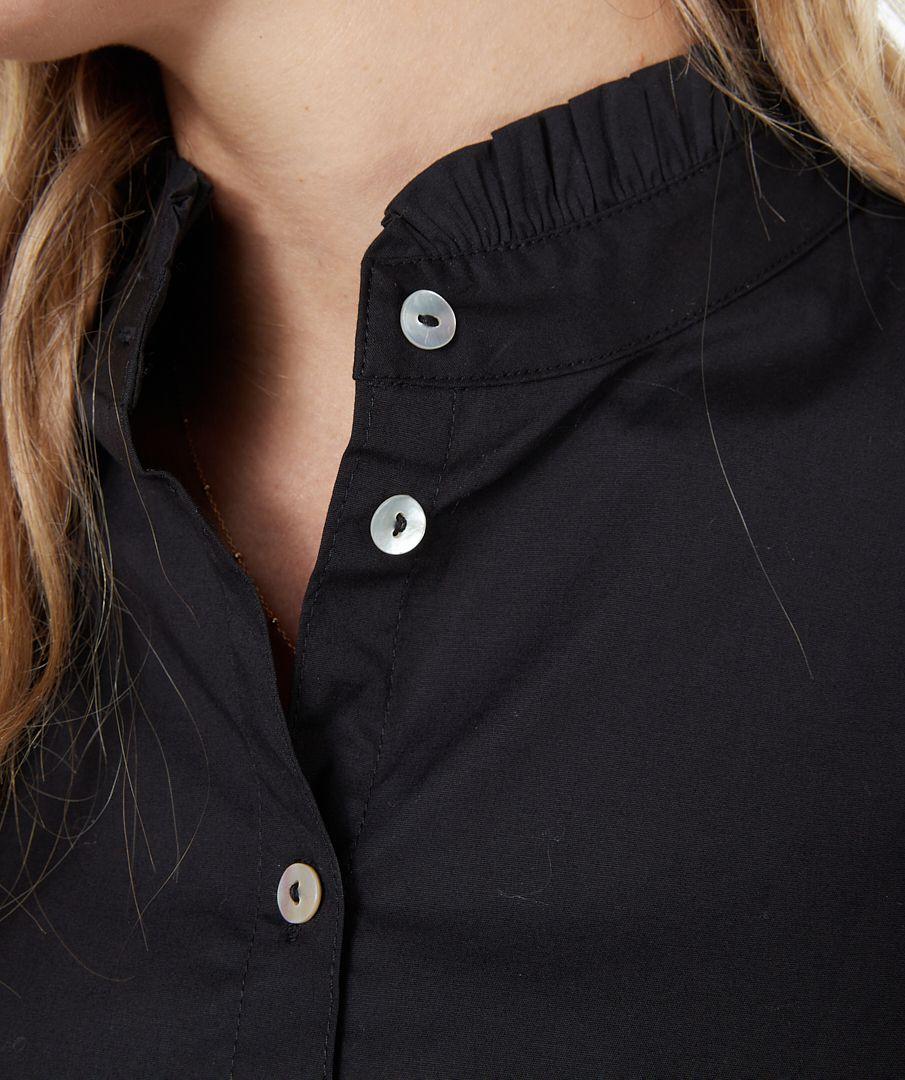 Esqualo Blouse Elasticated Slv Poplin