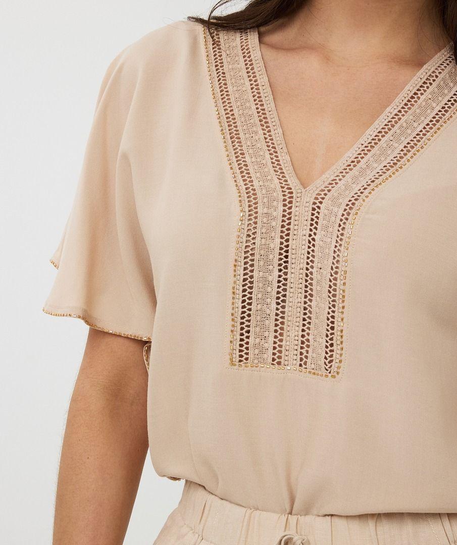 Esqualo Blouse Embellished