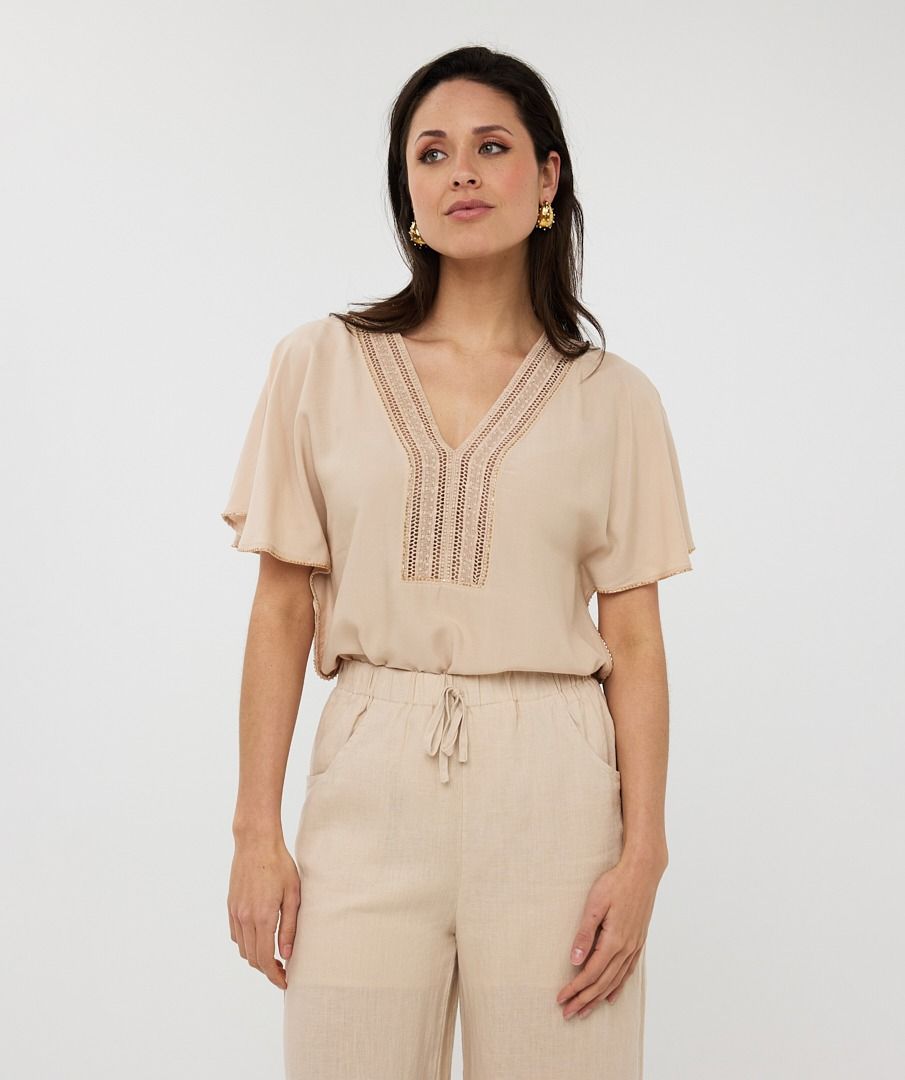 esqualo Blouse embellished