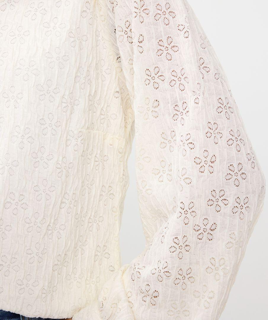 Esqualo Blouse Fancy Knit L/slve