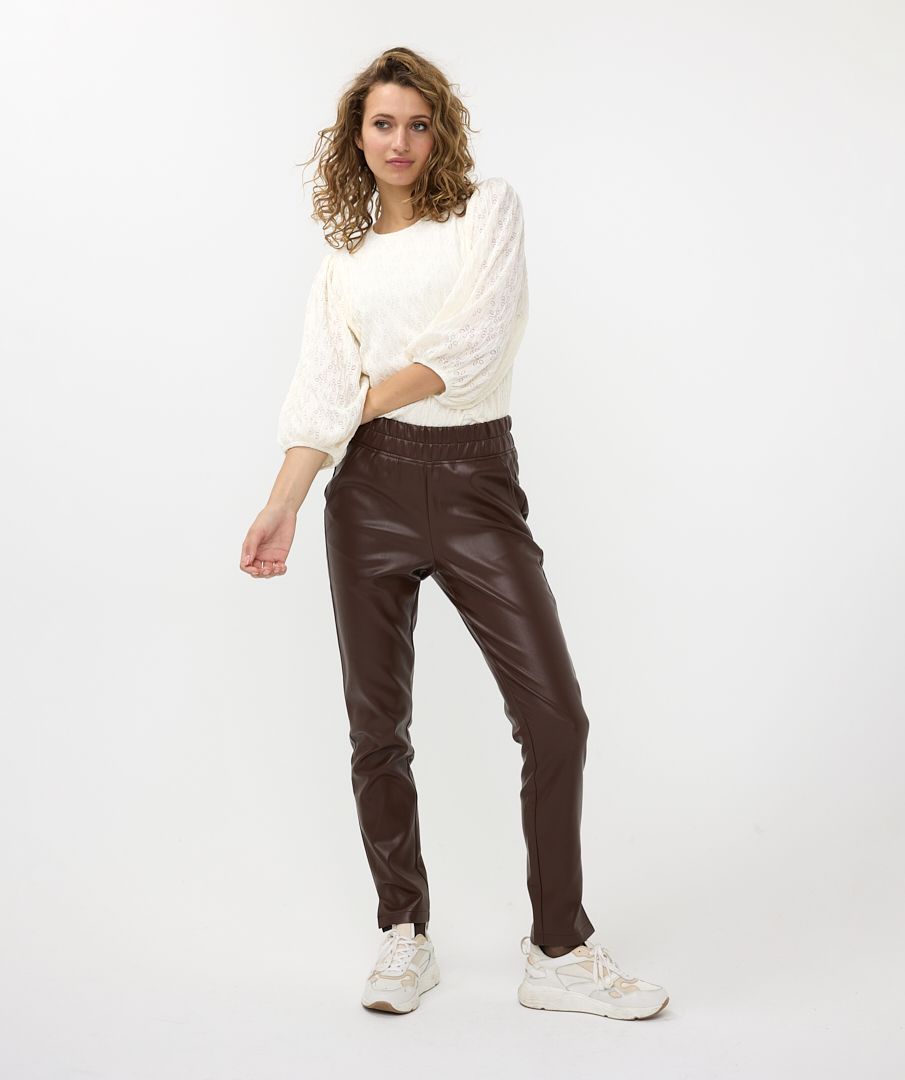 Esqualo Blouse Fancy Knit S/slve