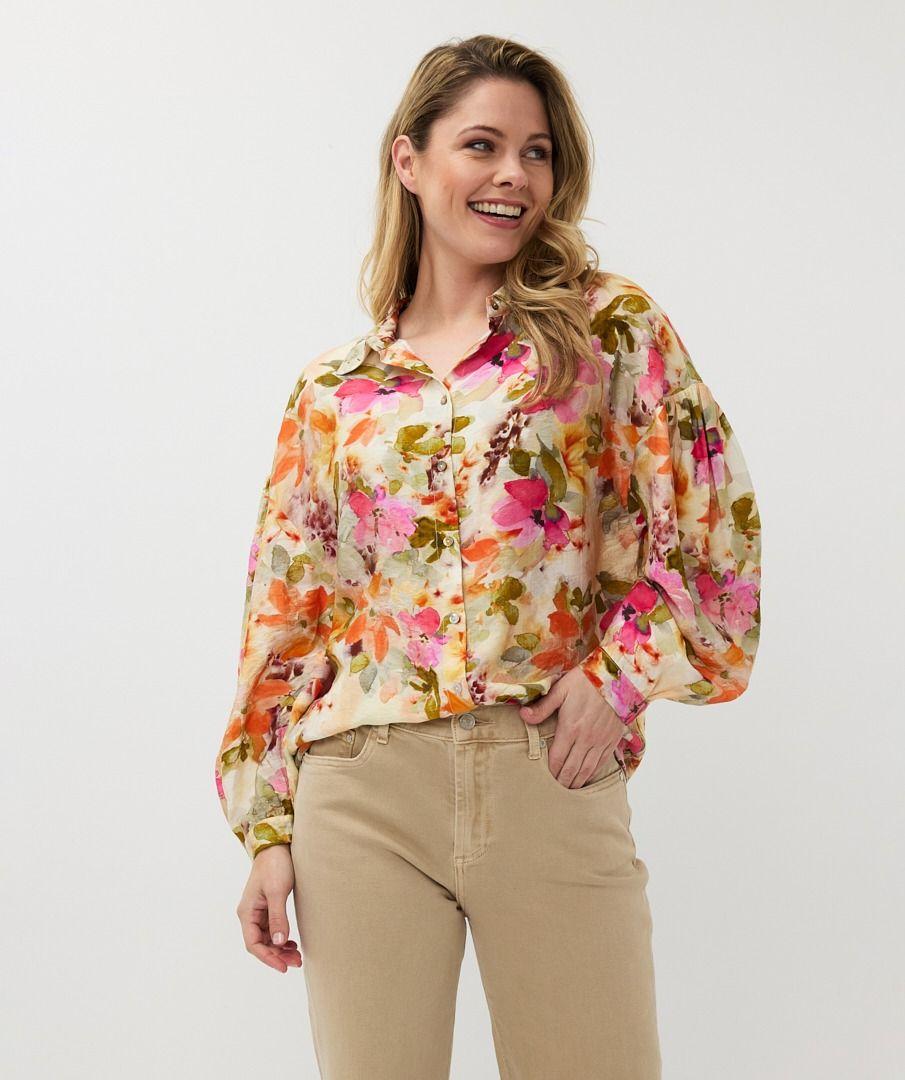 Esqualo Blouse Floral Garden
