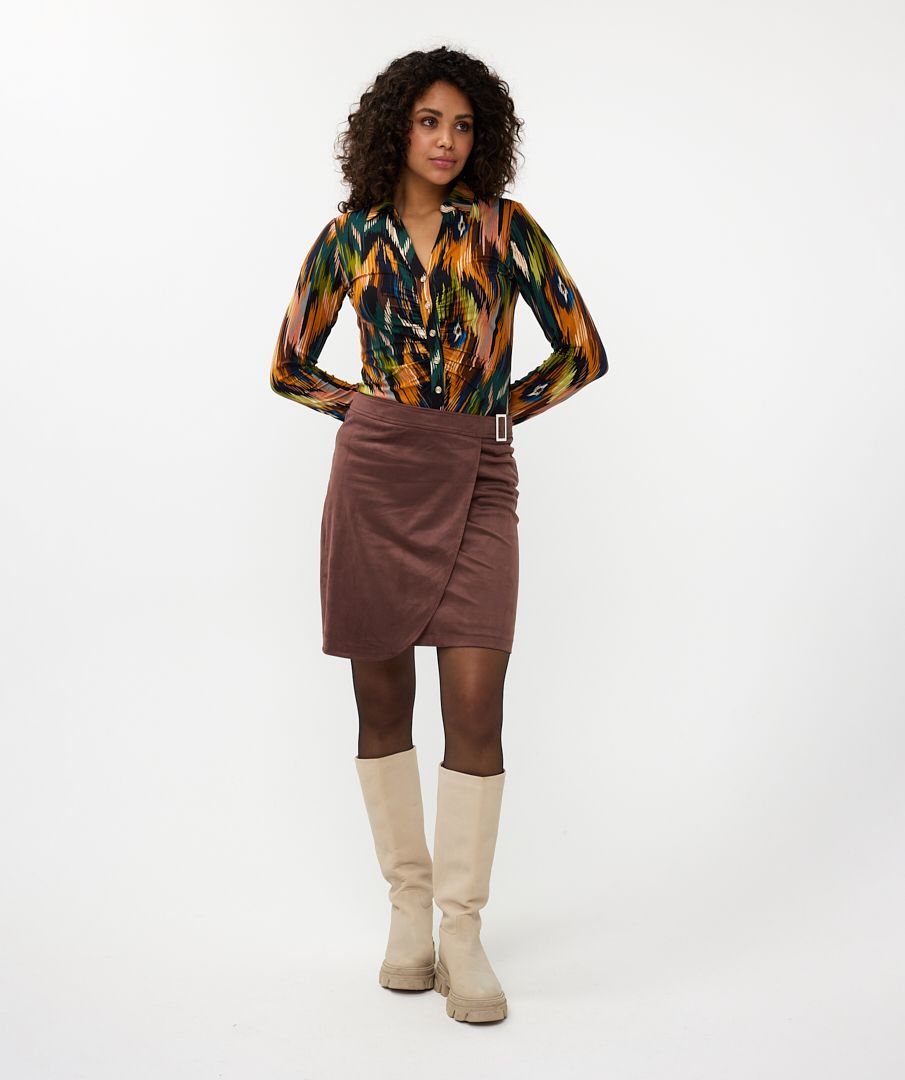 Esqualo Blouse Gathering Universe Lightning SJ