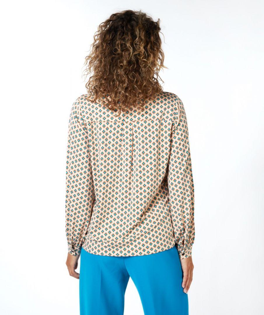 Esqualo Blouse Graphic Roots