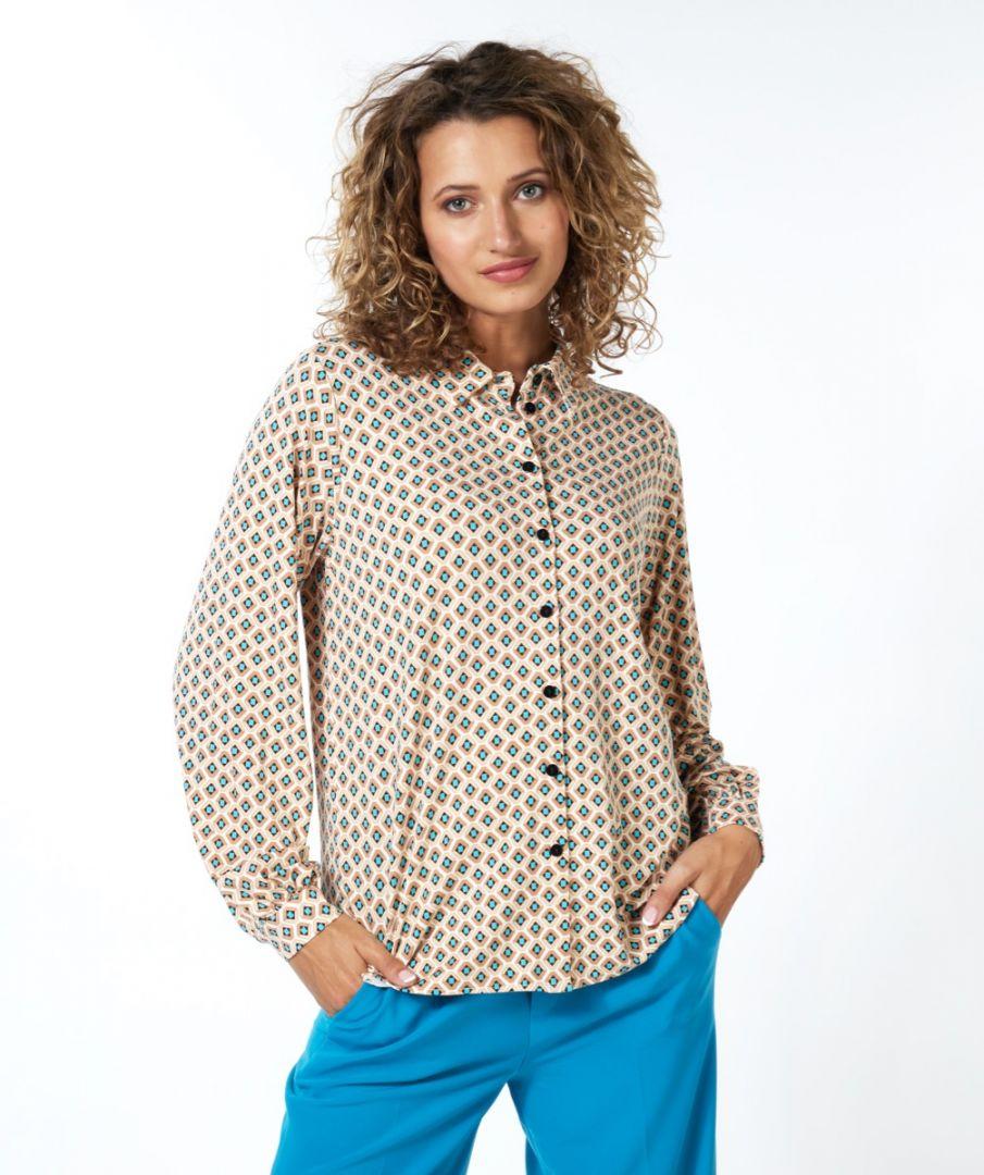 esqualo Blouse Graphic Roots