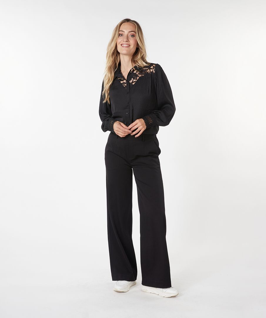 Esqualo Blouse Lace Jacquard