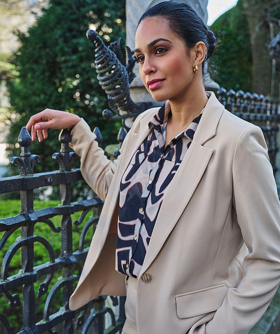 Esqualo Blouse Mesh Harmony