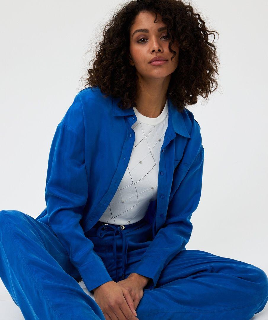 Esqualo Blouse Oversized Cupro