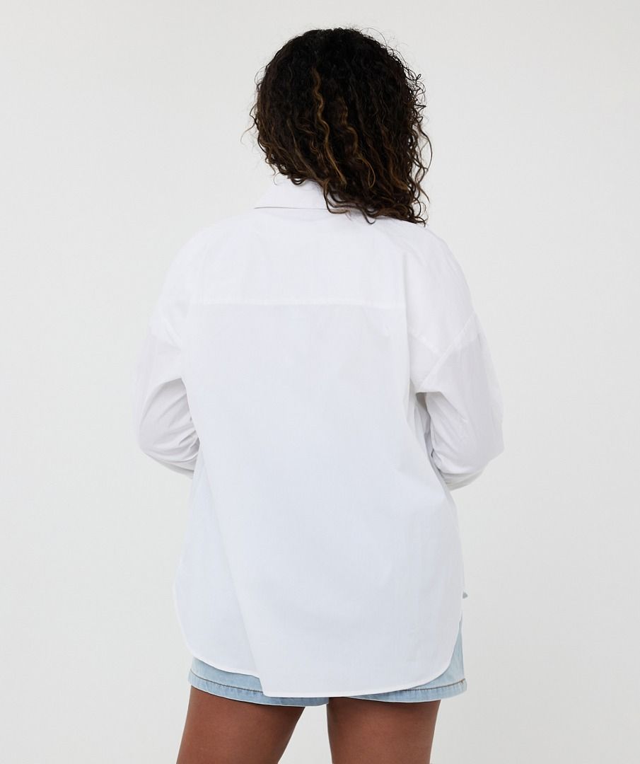 Esqualo Blouse Oversized Poplin