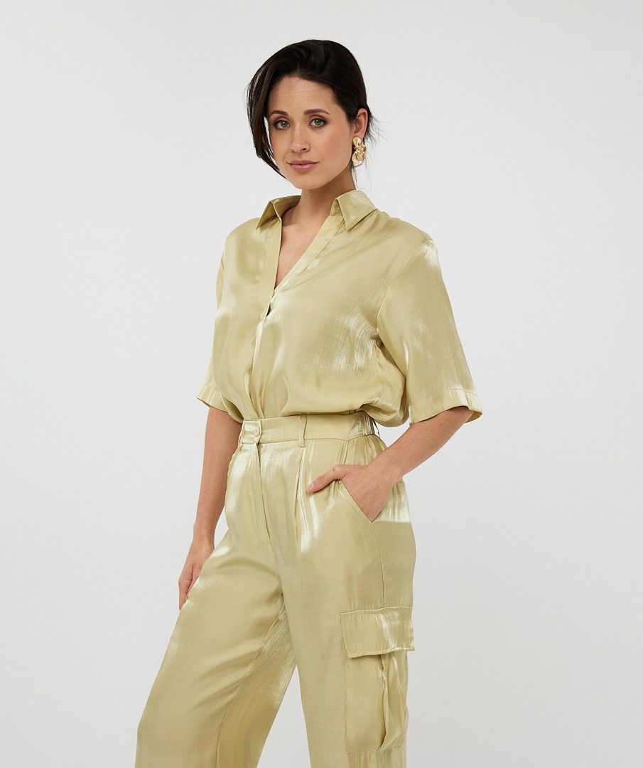Esqualo Blouse Oversized Silky Touch