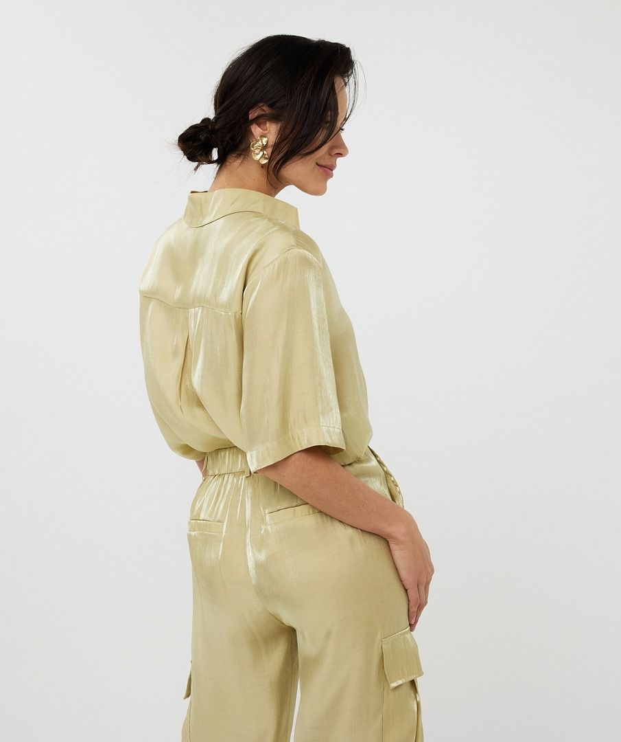Esqualo Blouse Oversized Silky Touch