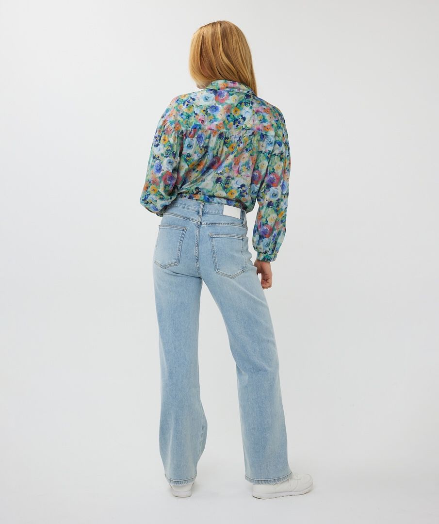 Esqualo Blouse Oversized Utopia Flower