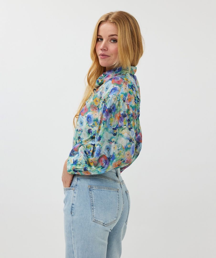 esqualo Blouse oversized Utopia Flower