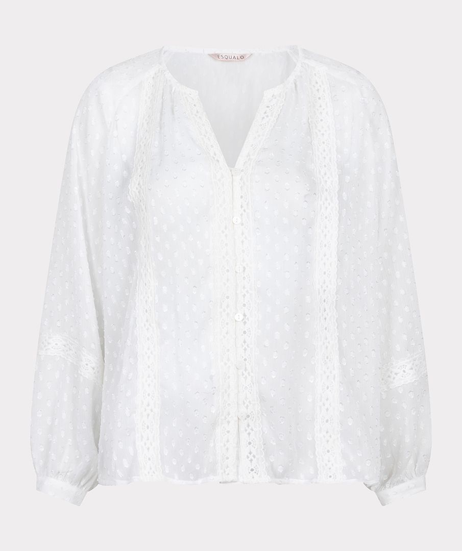 Esqualo Blouse Plumetis Embroidery Tape