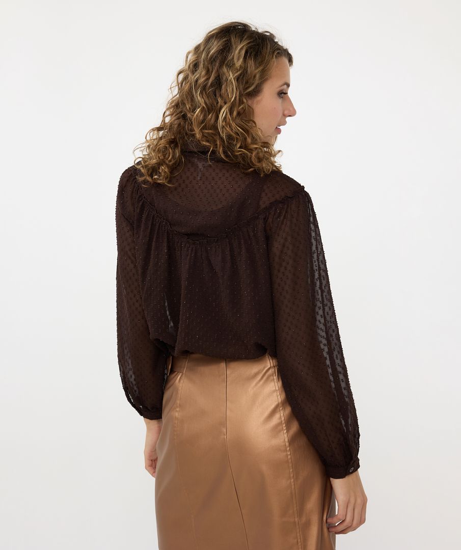 Esqualo Blouse Plumetis Smock