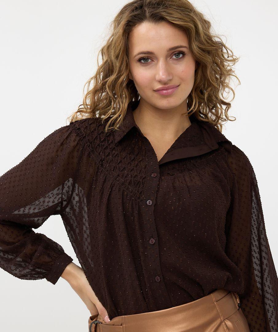 Esqualo Blouse Plumetis Smock